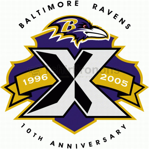 Baltimore Ravens T-shirts Iron On Transfers N421 - Click Image to Close